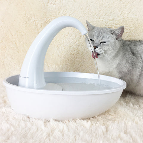 Pet Drinking Fountain Cat Feeding Water Flowing Fountain