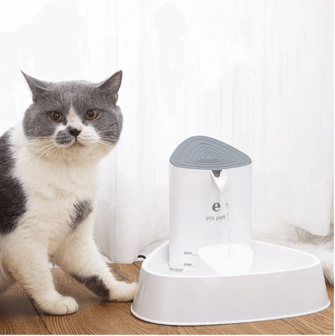 1.5L Automatic Circulating Pet Cat Water Fountain Feeding Machine with 4 Layer Filter
